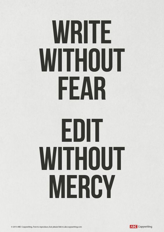Write without Fear. 