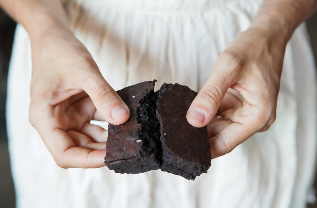 Super Salty Dark Chocolate Brownies